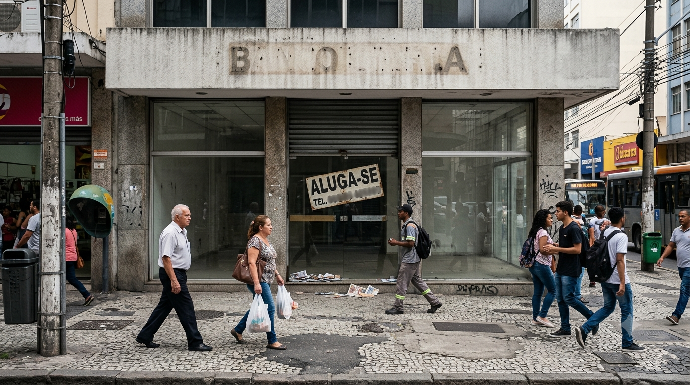 Mais de 3.000 agências bancárias foram fechadas no Brasil