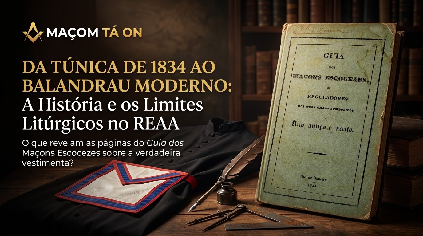 Da Túnica de 1834 ao Balandrau Moderno: A História e os Limites Litúrgicos no REAA